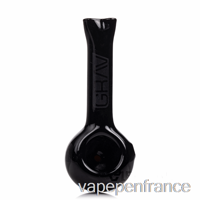 Stylo Vape Noir Cuillère à Pince Grav
